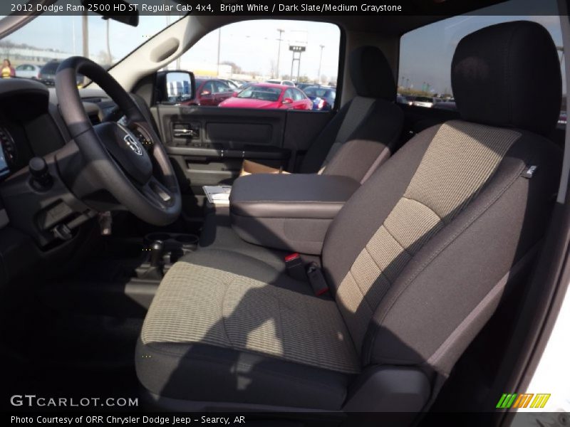 Bright White / Dark Slate/Medium Graystone 2012 Dodge Ram 2500 HD ST Regular Cab 4x4