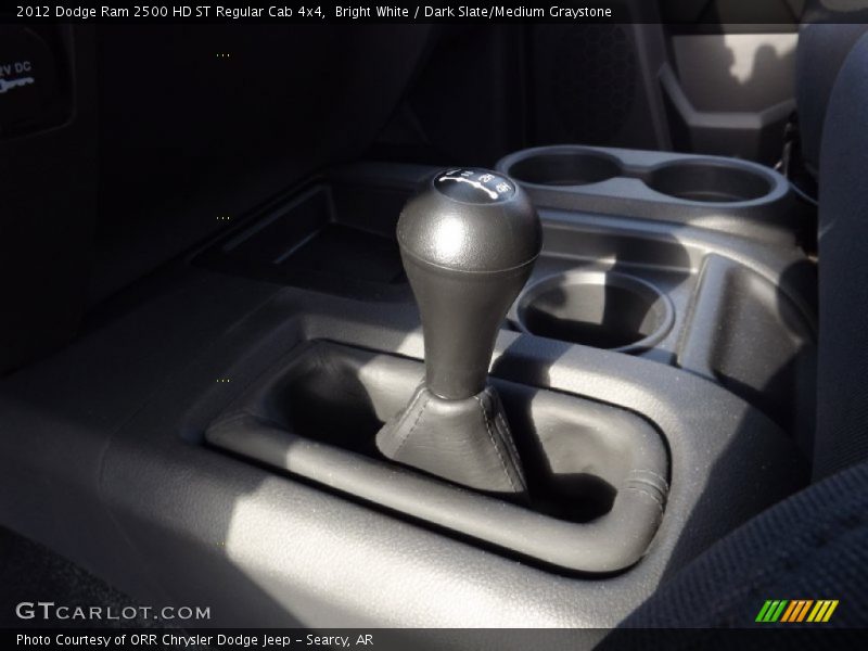 Bright White / Dark Slate/Medium Graystone 2012 Dodge Ram 2500 HD ST Regular Cab 4x4