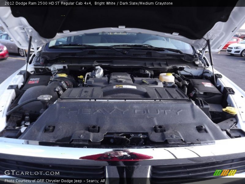 Bright White / Dark Slate/Medium Graystone 2012 Dodge Ram 2500 HD ST Regular Cab 4x4