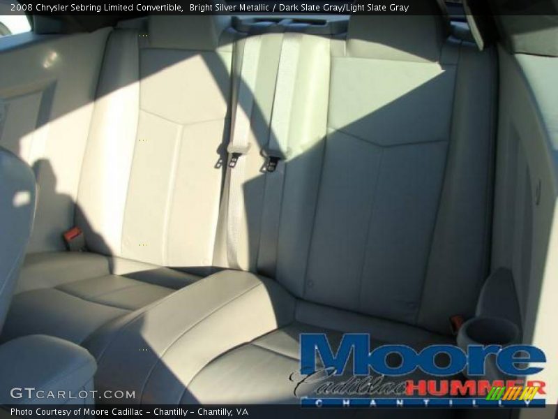 Bright Silver Metallic / Dark Slate Gray/Light Slate Gray 2008 Chrysler Sebring Limited Convertible