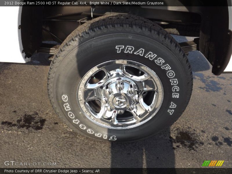 Bright White / Dark Slate/Medium Graystone 2012 Dodge Ram 2500 HD ST Regular Cab 4x4