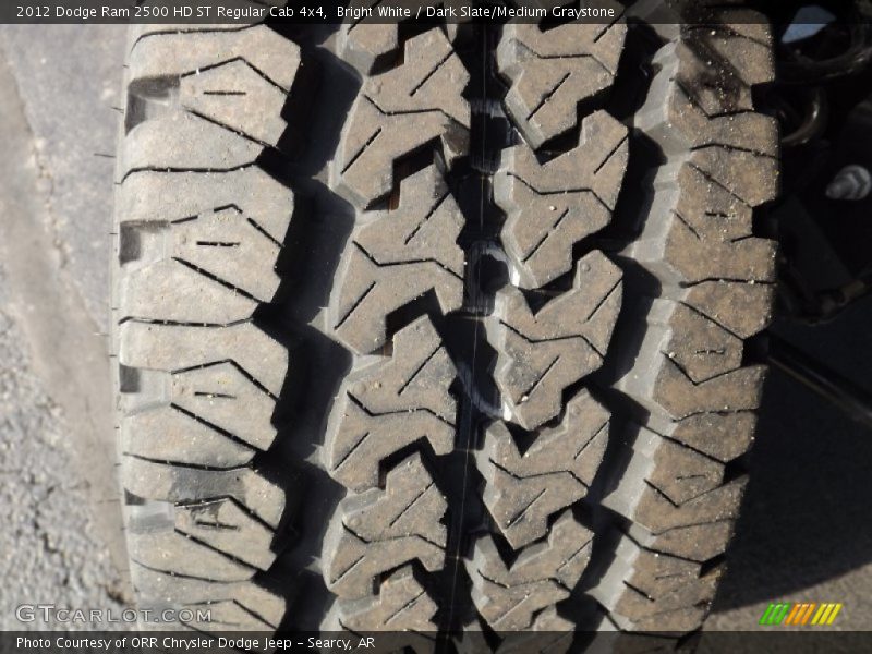 Bright White / Dark Slate/Medium Graystone 2012 Dodge Ram 2500 HD ST Regular Cab 4x4