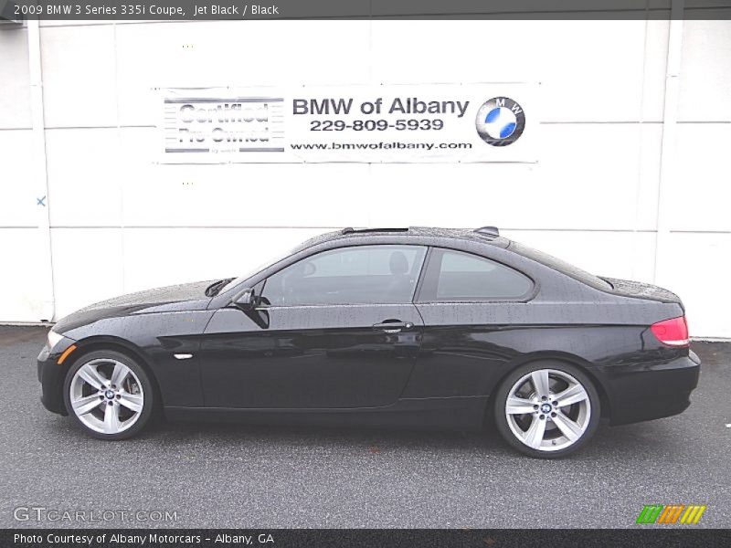 Jet Black / Black 2009 BMW 3 Series 335i Coupe