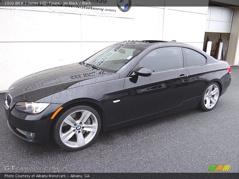 Jet Black / Black 2009 BMW 3 Series 335i Coupe