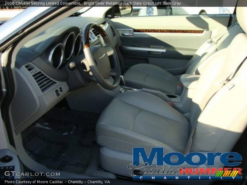 Bright Silver Metallic / Dark Slate Gray/Light Slate Gray 2008 Chrysler Sebring Limited Convertible