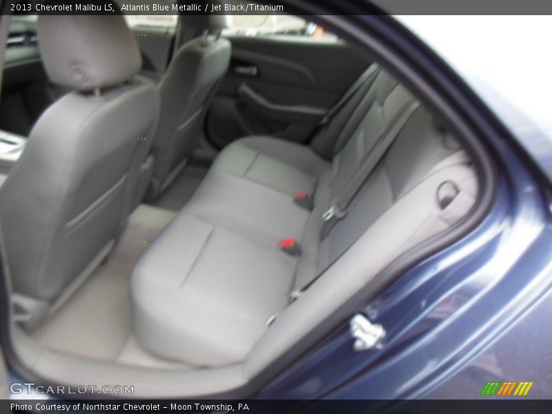 Atlantis Blue Metallic / Jet Black/Titanium 2013 Chevrolet Malibu LS