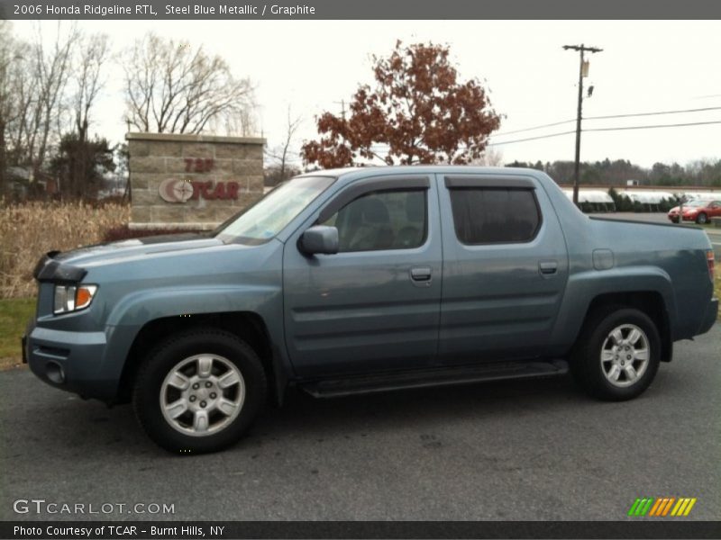 Steel Blue Metallic / Graphite 2006 Honda Ridgeline RTL