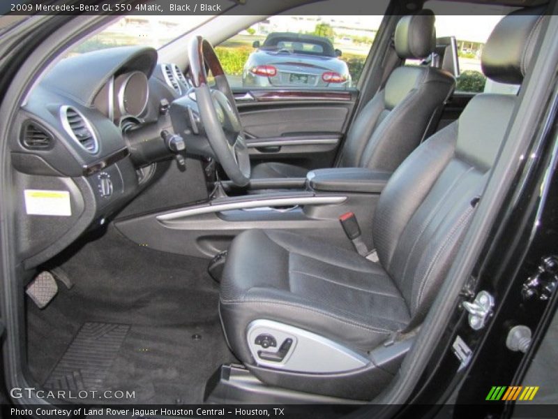 Black / Black 2009 Mercedes-Benz GL 550 4Matic