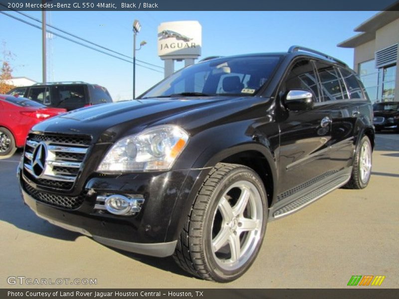 Black / Black 2009 Mercedes-Benz GL 550 4Matic