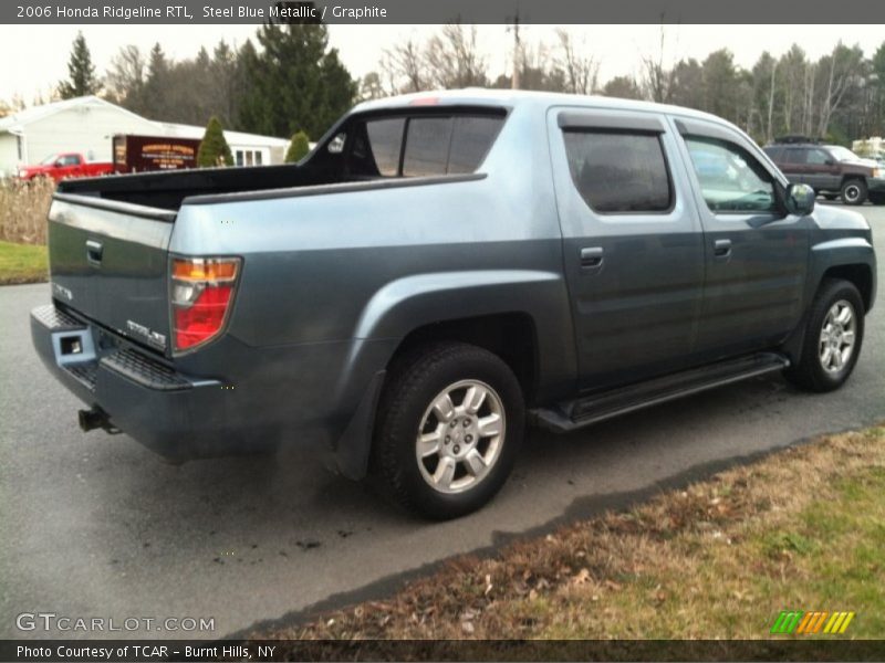 Steel Blue Metallic / Graphite 2006 Honda Ridgeline RTL