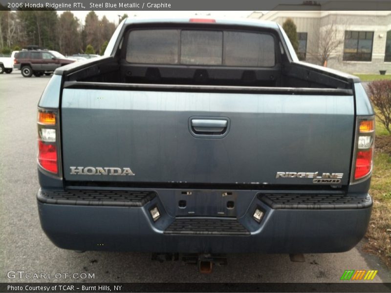 Steel Blue Metallic / Graphite 2006 Honda Ridgeline RTL