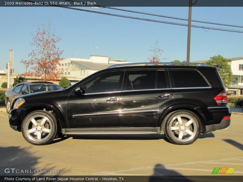Black / Black 2009 Mercedes-Benz GL 550 4Matic