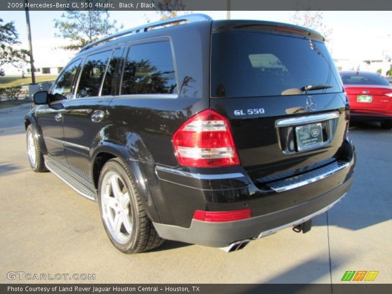 Black / Black 2009 Mercedes-Benz GL 550 4Matic