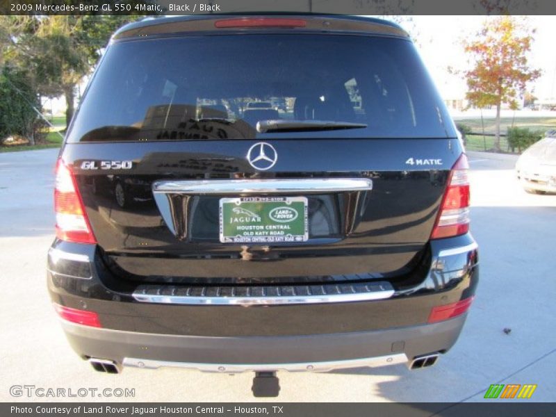 Black / Black 2009 Mercedes-Benz GL 550 4Matic