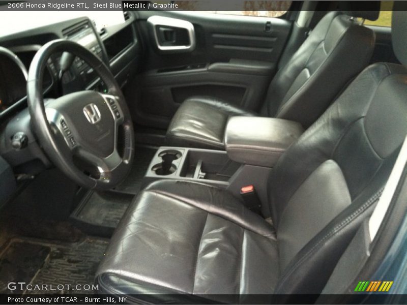 Steel Blue Metallic / Graphite 2006 Honda Ridgeline RTL