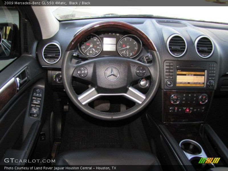 Black / Black 2009 Mercedes-Benz GL 550 4Matic