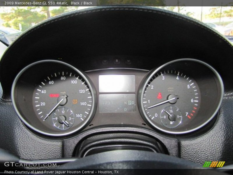 Black / Black 2009 Mercedes-Benz GL 550 4Matic