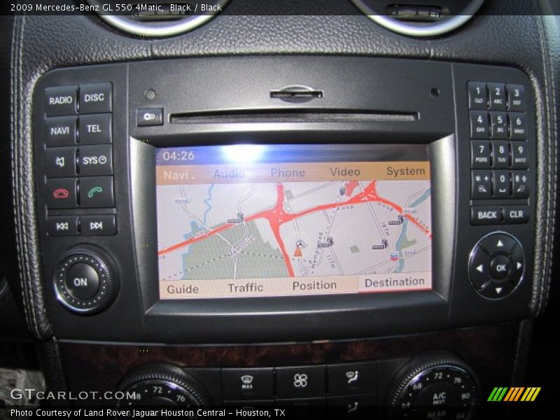 Black / Black 2009 Mercedes-Benz GL 550 4Matic