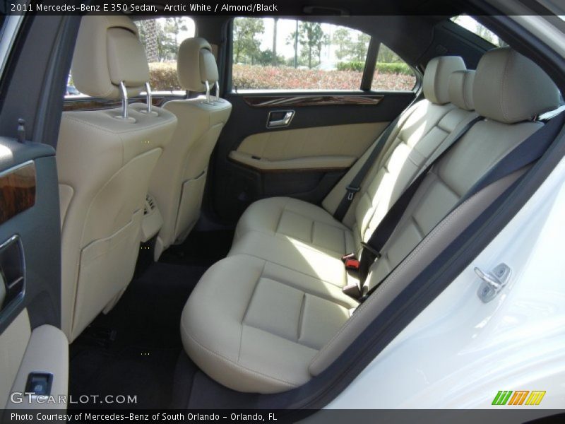 Arctic White / Almond/Black 2011 Mercedes-Benz E 350 Sedan