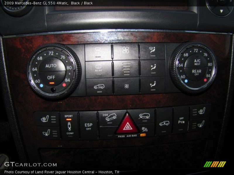 Black / Black 2009 Mercedes-Benz GL 550 4Matic