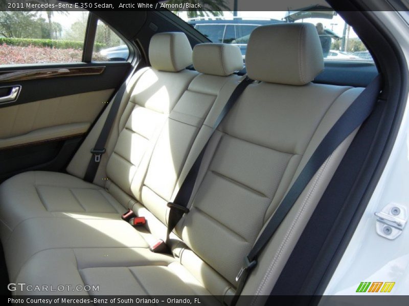 Arctic White / Almond/Black 2011 Mercedes-Benz E 350 Sedan