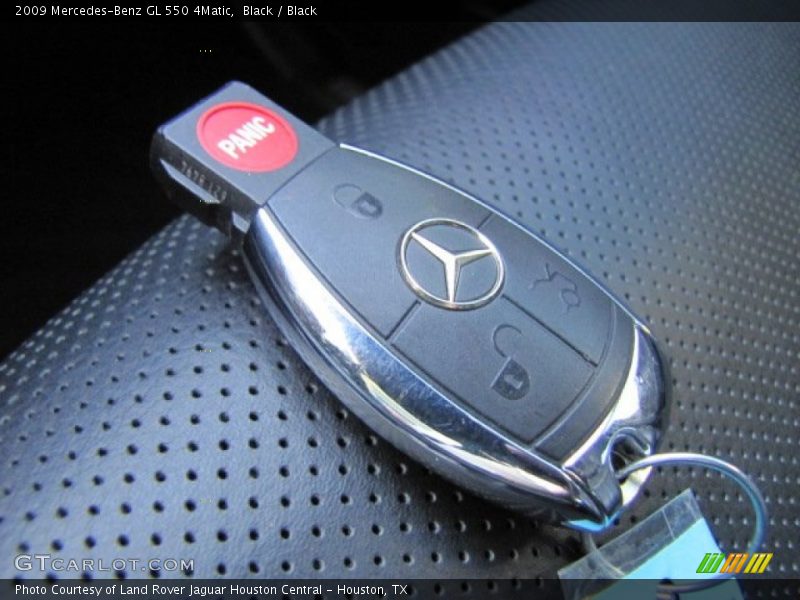 Black / Black 2009 Mercedes-Benz GL 550 4Matic