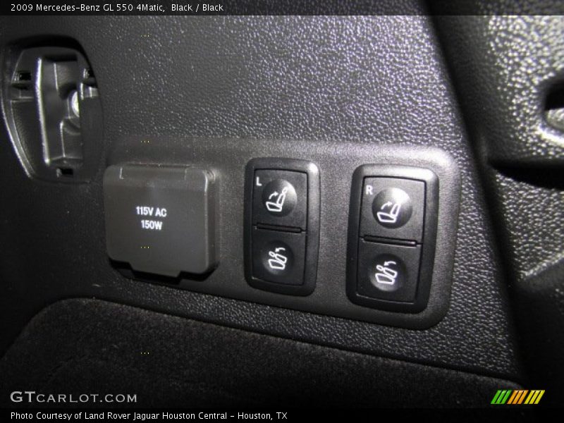 Black / Black 2009 Mercedes-Benz GL 550 4Matic