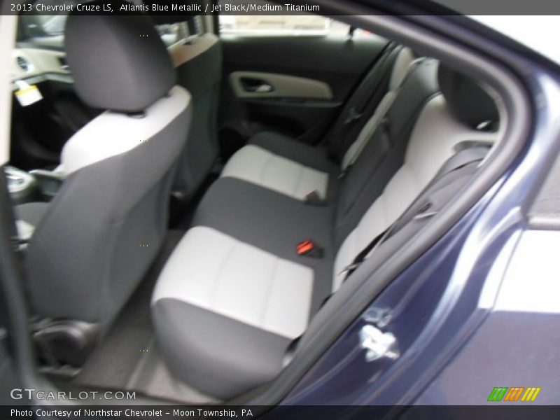 Atlantis Blue Metallic / Jet Black/Medium Titanium 2013 Chevrolet Cruze LS