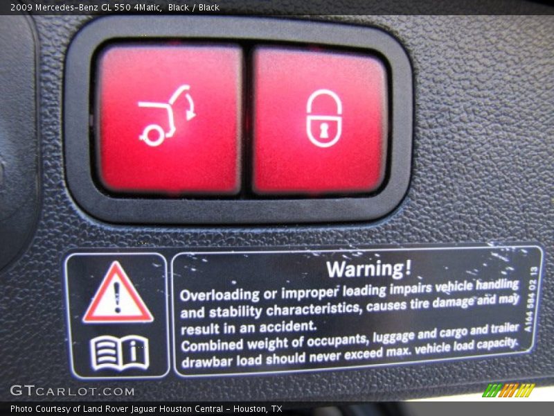 Black / Black 2009 Mercedes-Benz GL 550 4Matic
