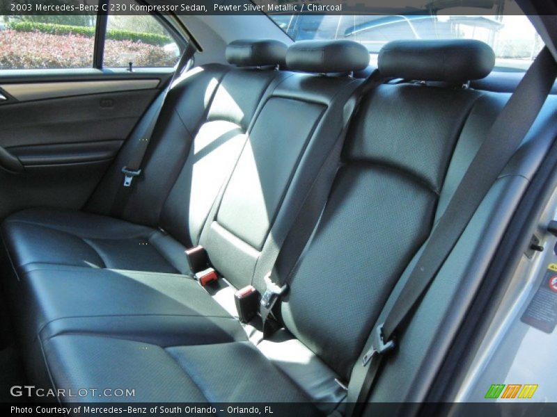 Rear Seat of 2003 C 230 Kompressor Sedan