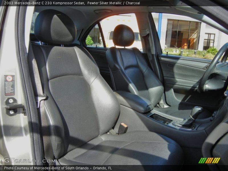 Pewter Silver Metallic / Charcoal 2003 Mercedes-Benz C 230 Kompressor Sedan