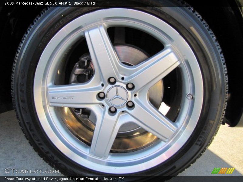 Black / Black 2009 Mercedes-Benz GL 550 4Matic