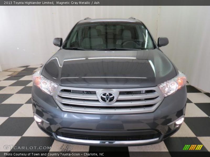 Magnetic Gray Metallic / Ash 2013 Toyota Highlander Limited