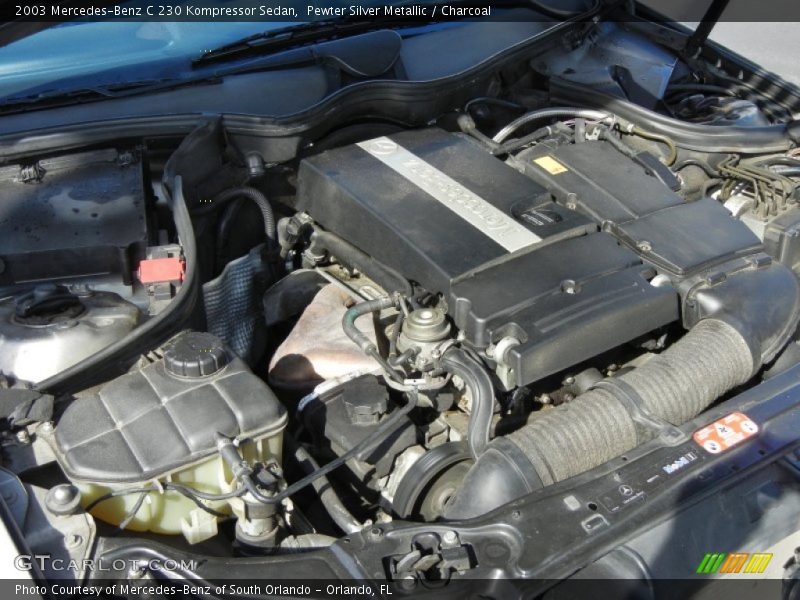  2003 C 230 Kompressor Sedan Engine - 1.8 Liter Supercharged DOHC 16-Valve 4 Cylinder
