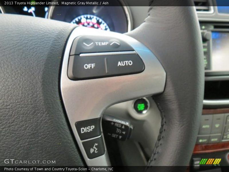 Magnetic Gray Metallic / Ash 2013 Toyota Highlander Limited