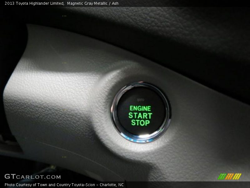Magnetic Gray Metallic / Ash 2013 Toyota Highlander Limited
