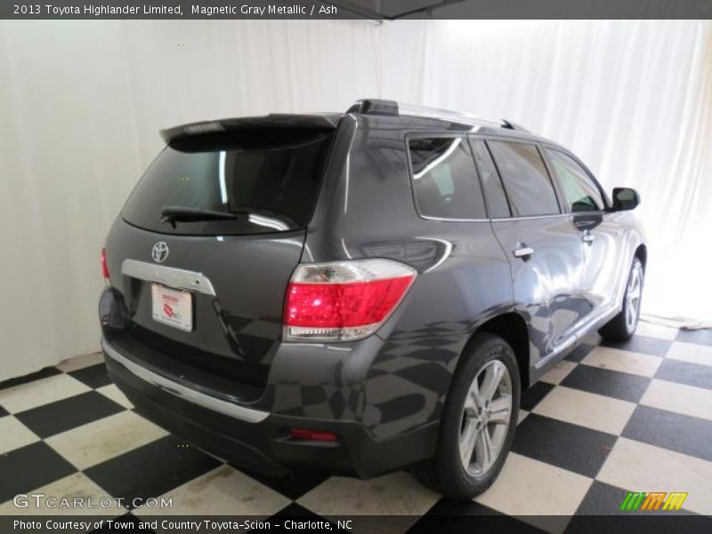 Magnetic Gray Metallic / Ash 2013 Toyota Highlander Limited