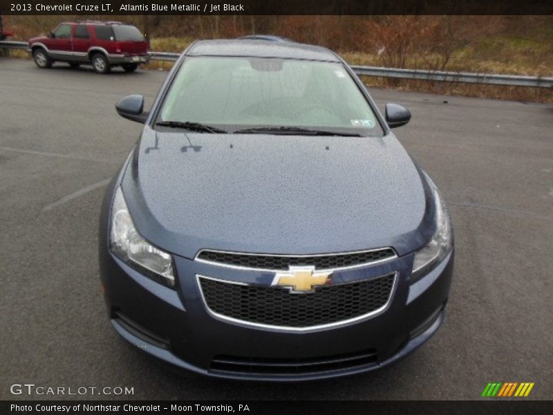 Atlantis Blue Metallic / Jet Black 2013 Chevrolet Cruze LT