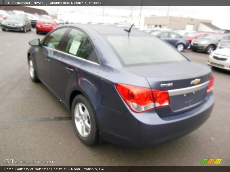 Atlantis Blue Metallic / Jet Black 2013 Chevrolet Cruze LT