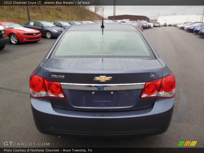 Atlantis Blue Metallic / Jet Black 2013 Chevrolet Cruze LT