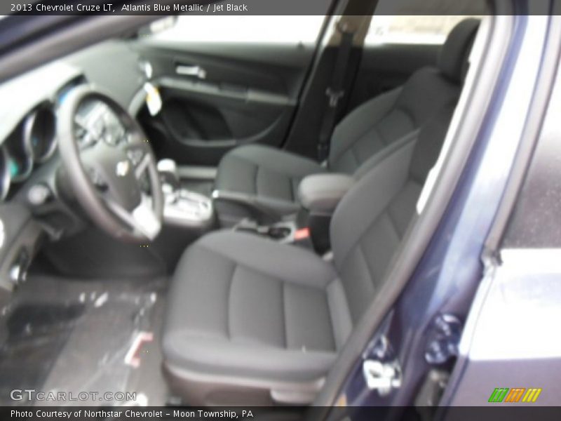 Atlantis Blue Metallic / Jet Black 2013 Chevrolet Cruze LT