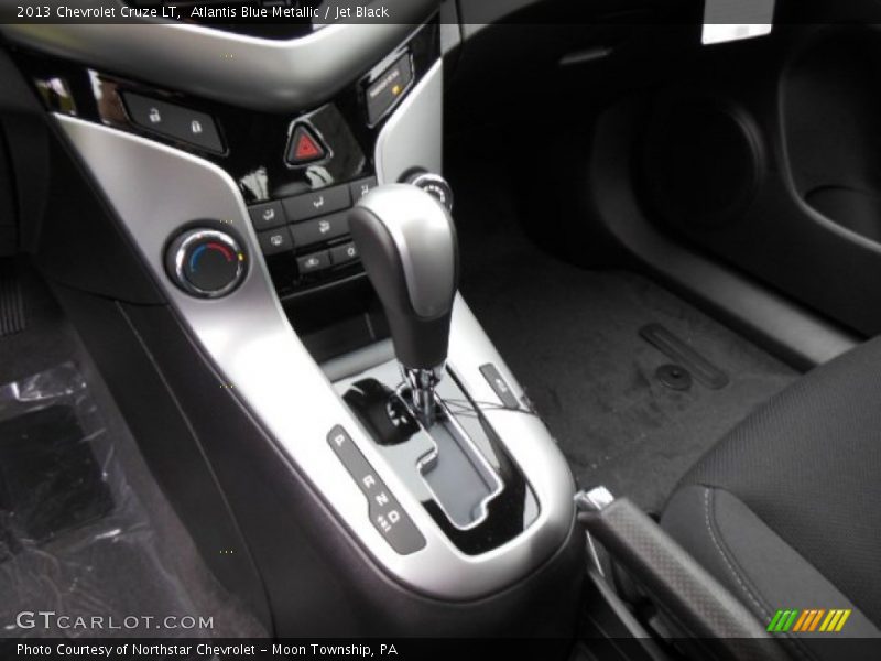Atlantis Blue Metallic / Jet Black 2013 Chevrolet Cruze LT