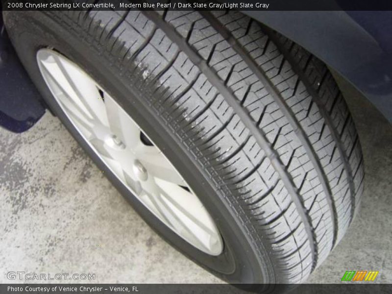 Modern Blue Pearl / Dark Slate Gray/Light Slate Gray 2008 Chrysler Sebring LX Convertible