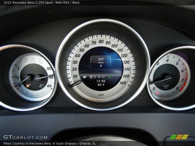  2013 C 250 Sport 250 Sport Gauges