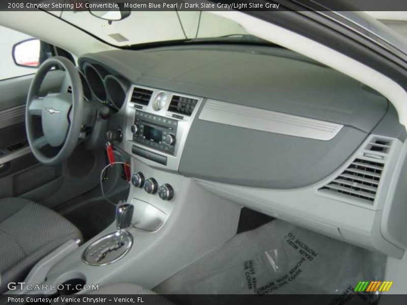 Modern Blue Pearl / Dark Slate Gray/Light Slate Gray 2008 Chrysler Sebring LX Convertible