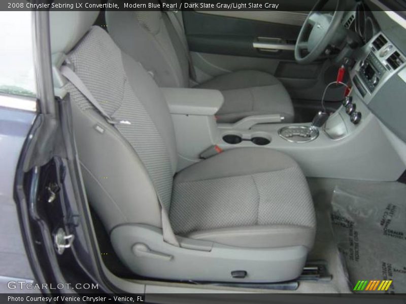 Modern Blue Pearl / Dark Slate Gray/Light Slate Gray 2008 Chrysler Sebring LX Convertible