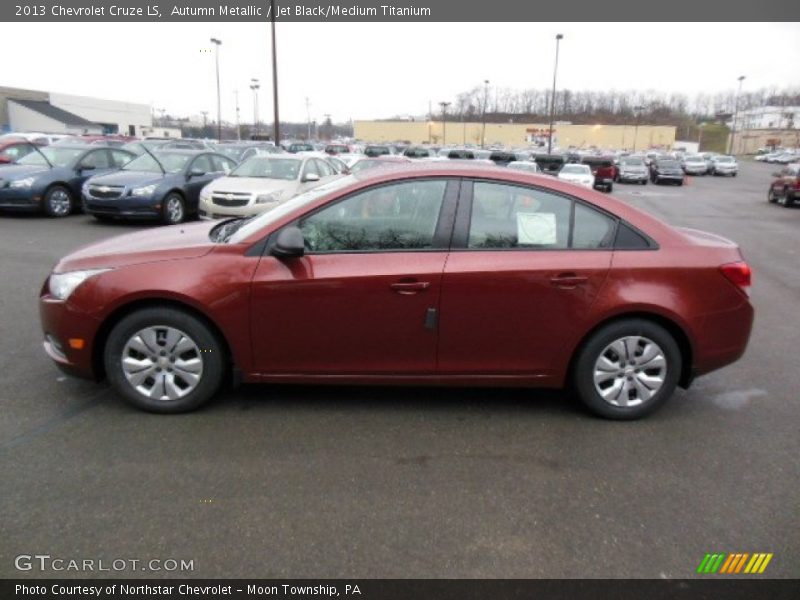 Autumn Metallic / Jet Black/Medium Titanium 2013 Chevrolet Cruze LS