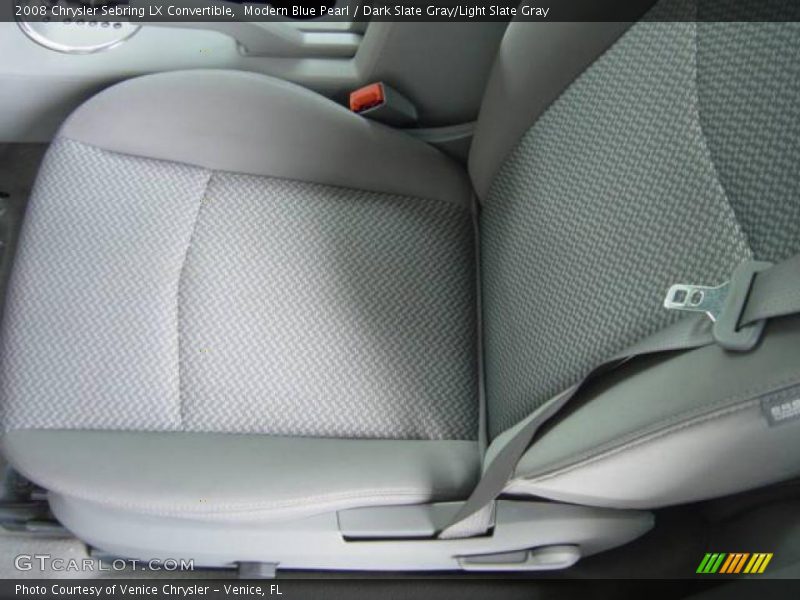 Modern Blue Pearl / Dark Slate Gray/Light Slate Gray 2008 Chrysler Sebring LX Convertible