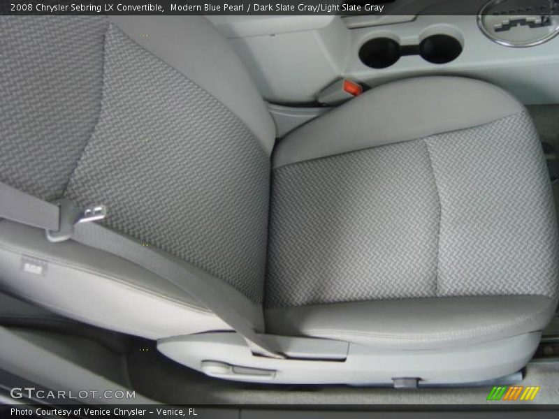 Modern Blue Pearl / Dark Slate Gray/Light Slate Gray 2008 Chrysler Sebring LX Convertible