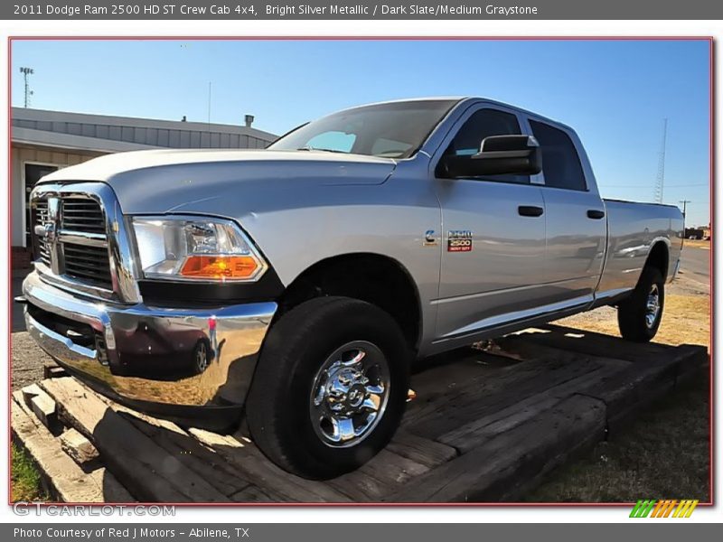 Bright Silver Metallic / Dark Slate/Medium Graystone 2011 Dodge Ram 2500 HD ST Crew Cab 4x4